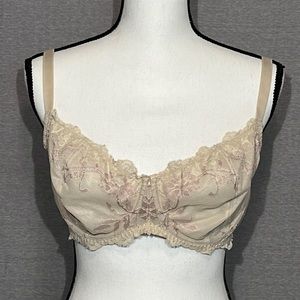 Wingslove Lace Underwire Unlined Bra 42D New